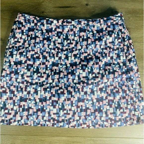Liz Golf | Shorts | Liz Golf Skort Womens 6 Multicolor Confetti Print  Activewear Skirt Athleisure | Poshmark